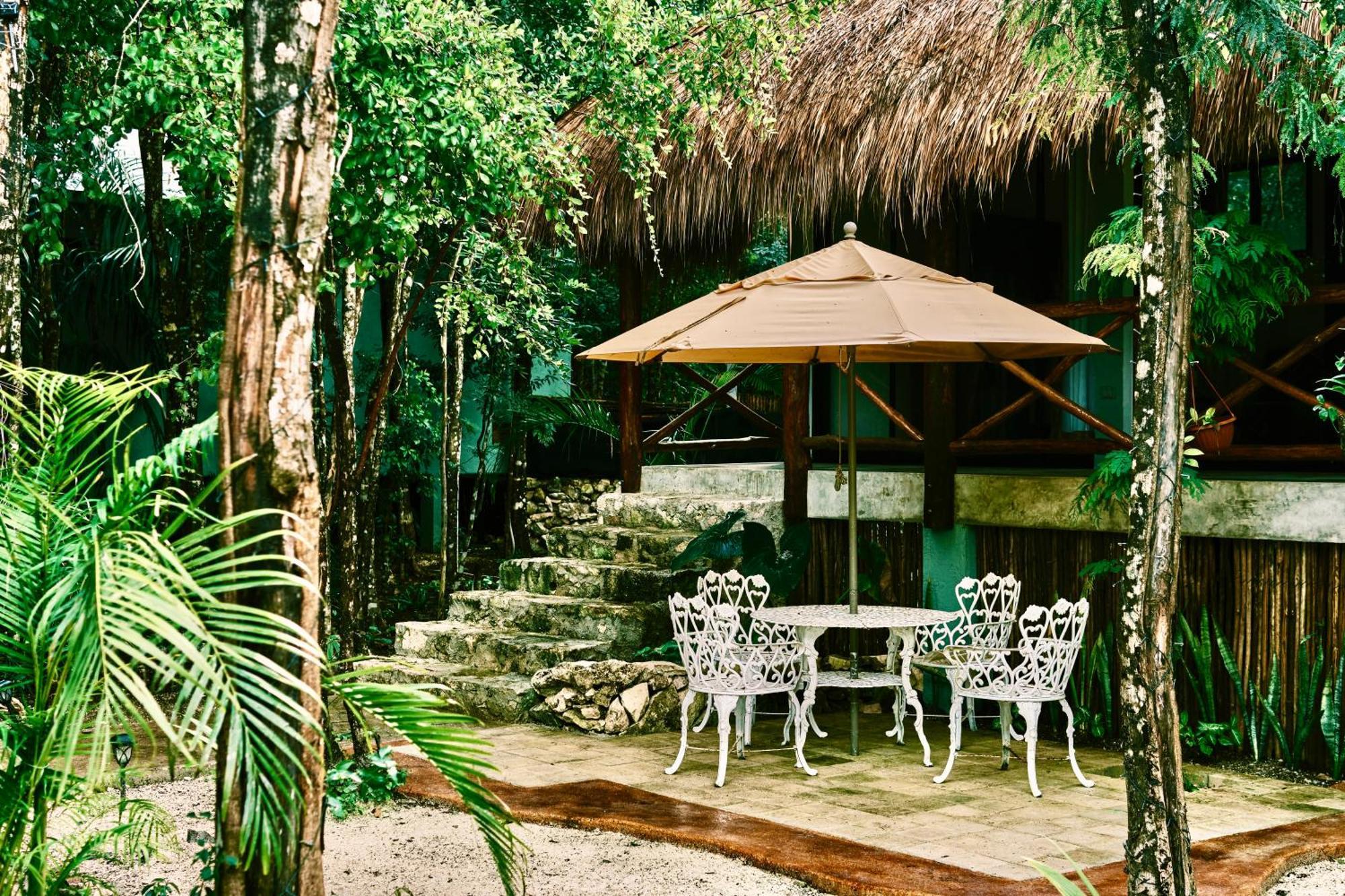 Villas Zamna - Jungle Villas Cozumel Bagian luar foto