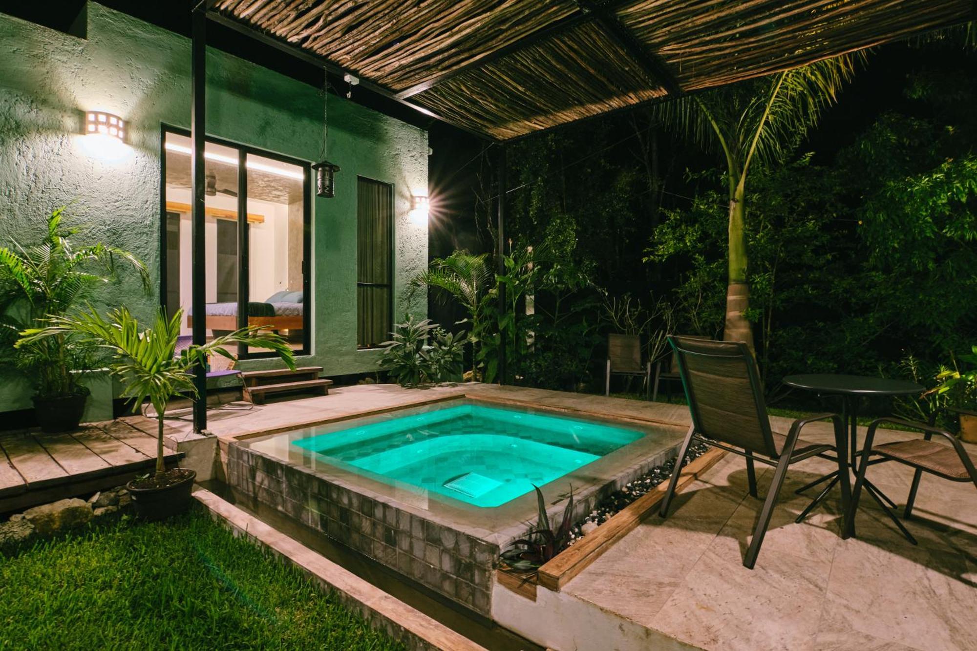 Villas Zamna - Jungle Villas Cozumel Bagian luar foto