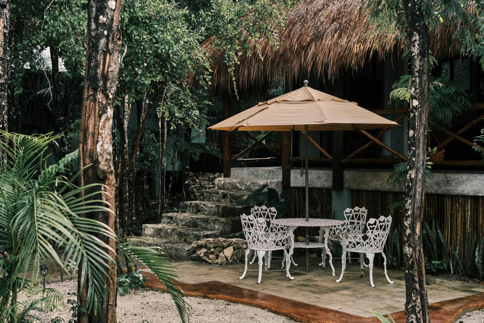 Villas Zamna - Jungle Villas Cozumel Bagian luar foto